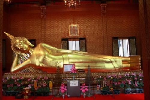 The Reclining Buddha of Wat Sam Phraya Worawihan: The Idea behind the Creation of a Reclining Buddha Statue