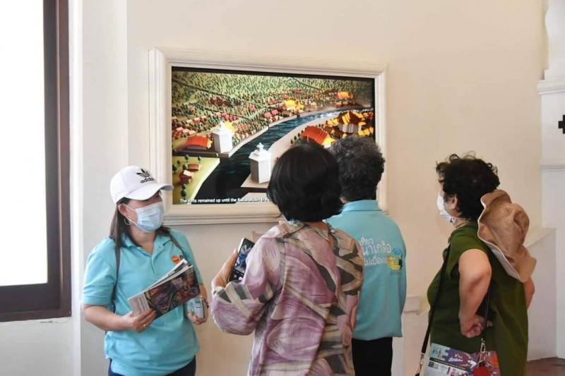 คณะจากชมรมส่งเสริมการท่องเที่ยวโดยชุมชนนาเกลือ และกลุ่มปั้นเมือง เข้าเยี่ยมชมพิพิธบางลำพูเมื่อวันที่ 6 กรกฎาคม 2566 